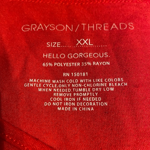 🛍 Grayson Threads graphic tank size XXL - Picture 2 of 2